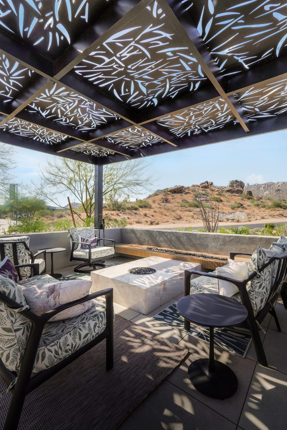 Fire Features — landscape in Scottsdale, AZ