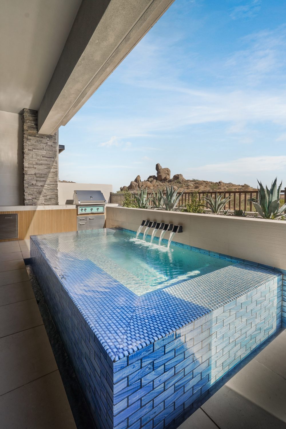 Views from the Spa — pool in Scottsdale, AZ