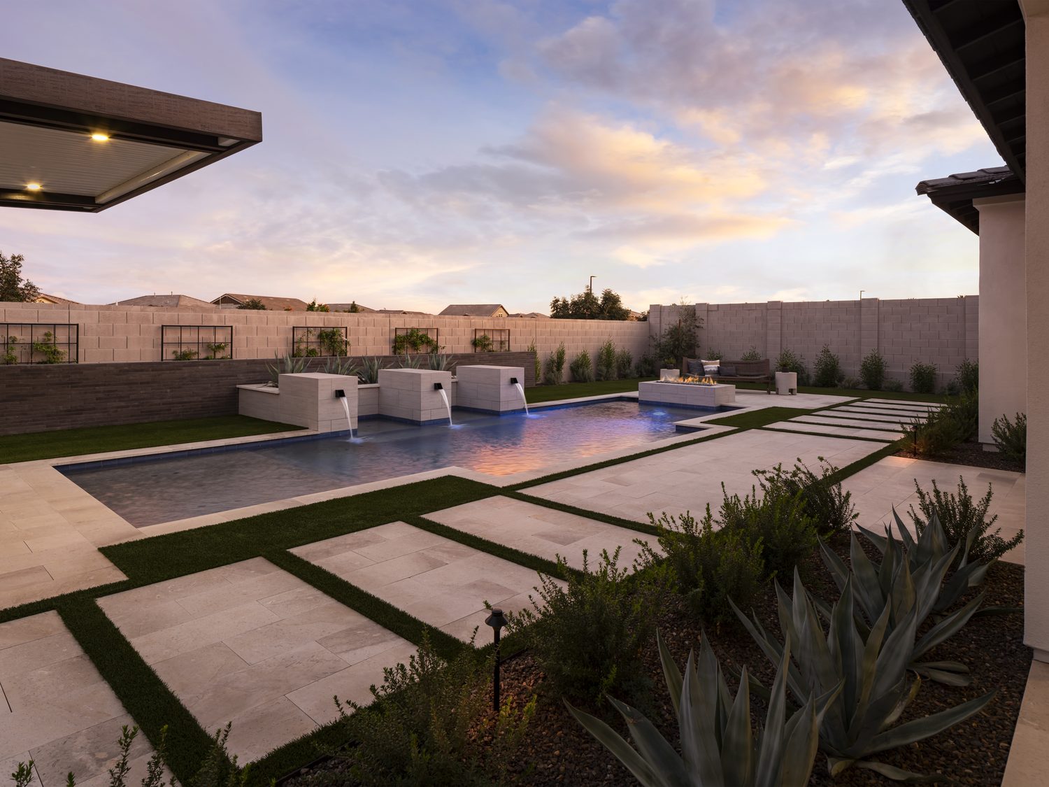 Water & Fire Features — pool in San Tan Valley, AZ